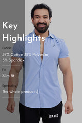 Aero Shirt Sky Blue