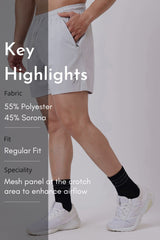 Nova Shorts Light Grey