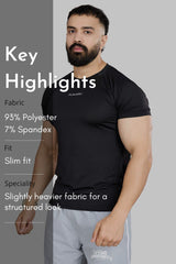 Dash T-shirt Black