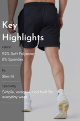 Rush Shorts Black