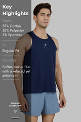 Pulse Running Tank Navy