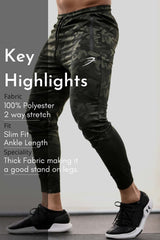 Camo Joggers Green
