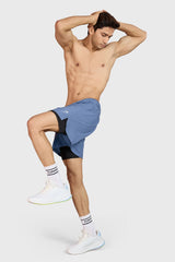 Hyper 5" Running Shorts Light Grey