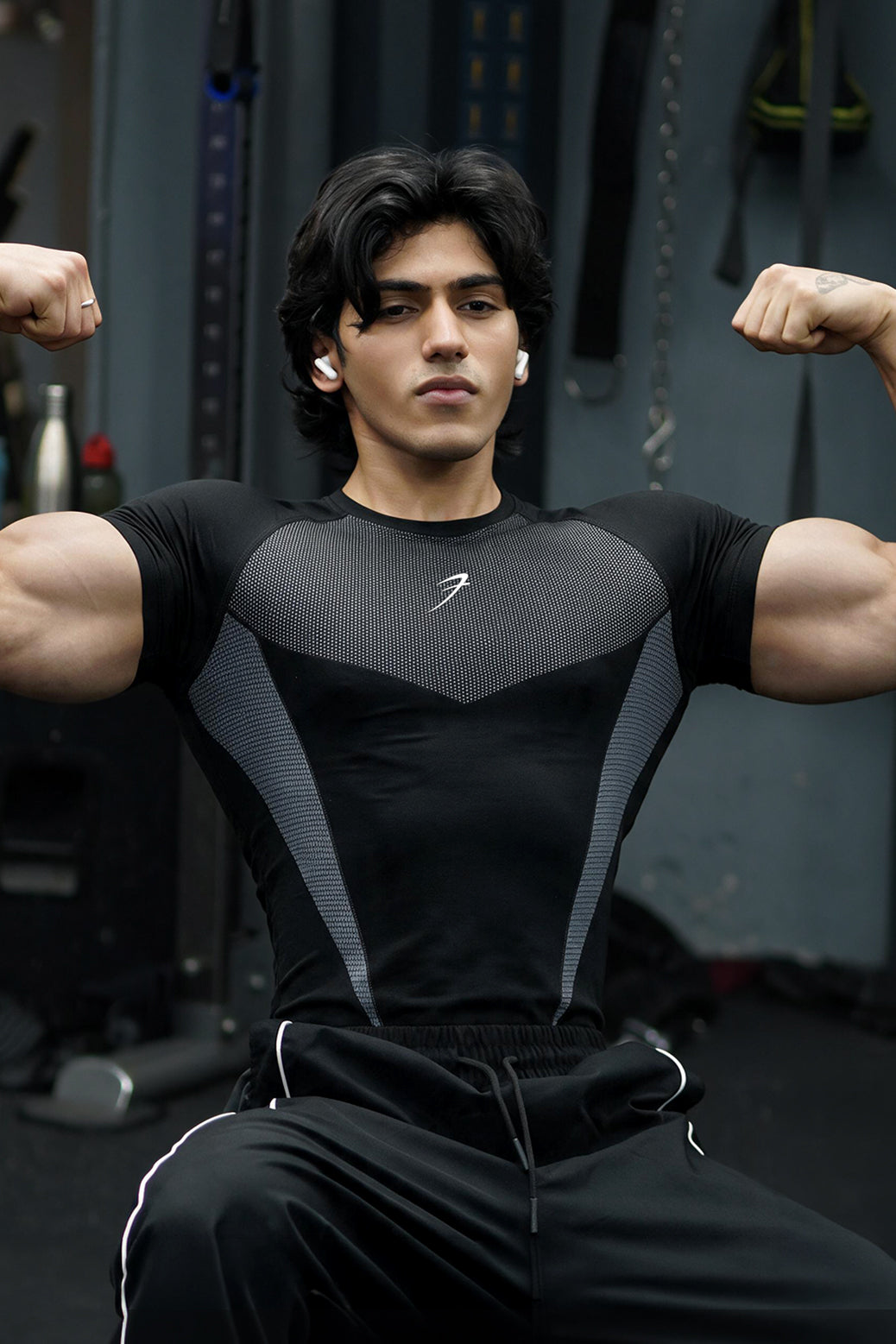 Command Seamless T-shirt Grey/Black