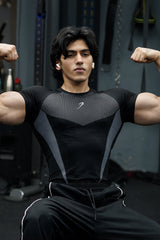 Command Seamless T-shirt Grey/Black