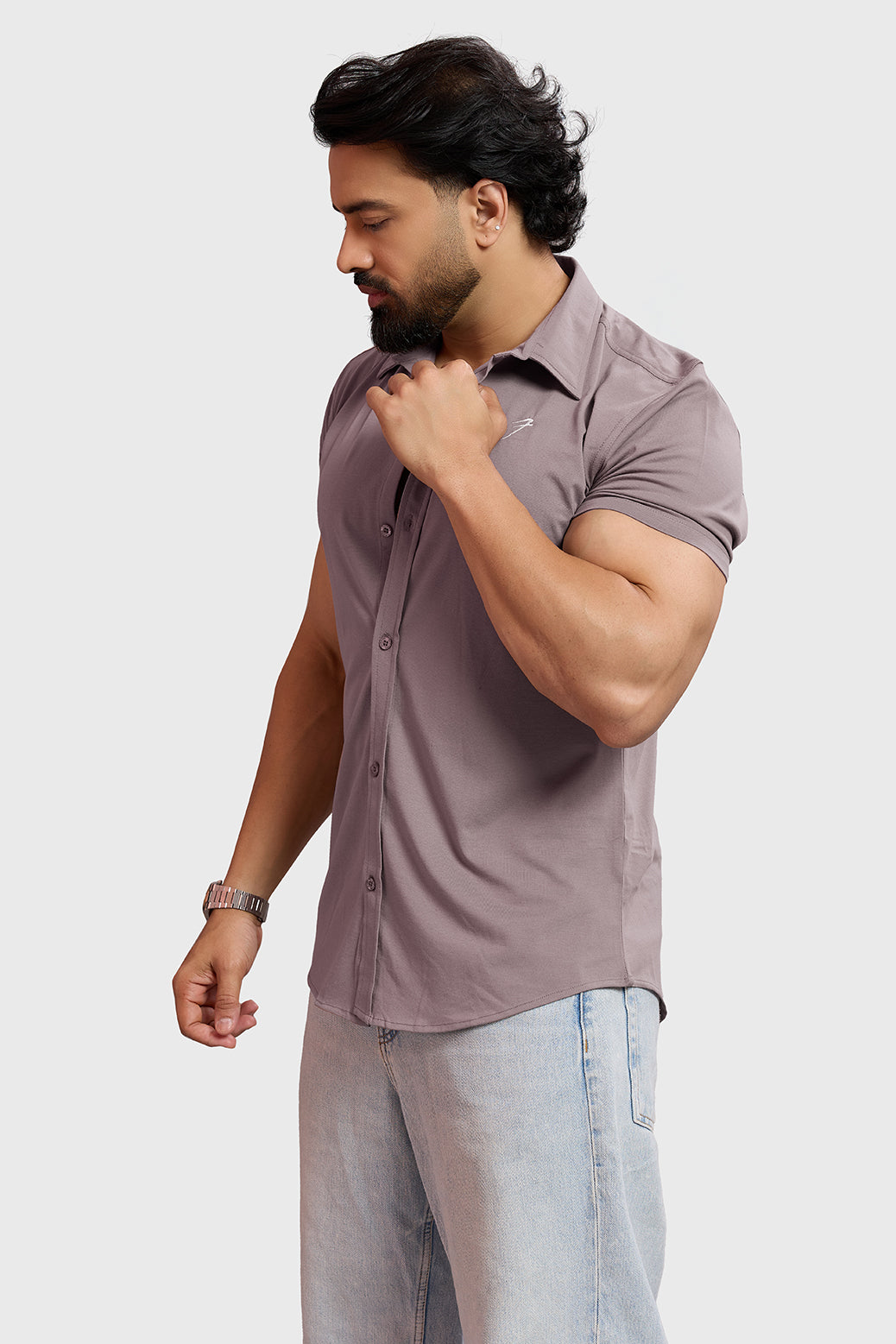 Aero Shirt Pastel Brown
