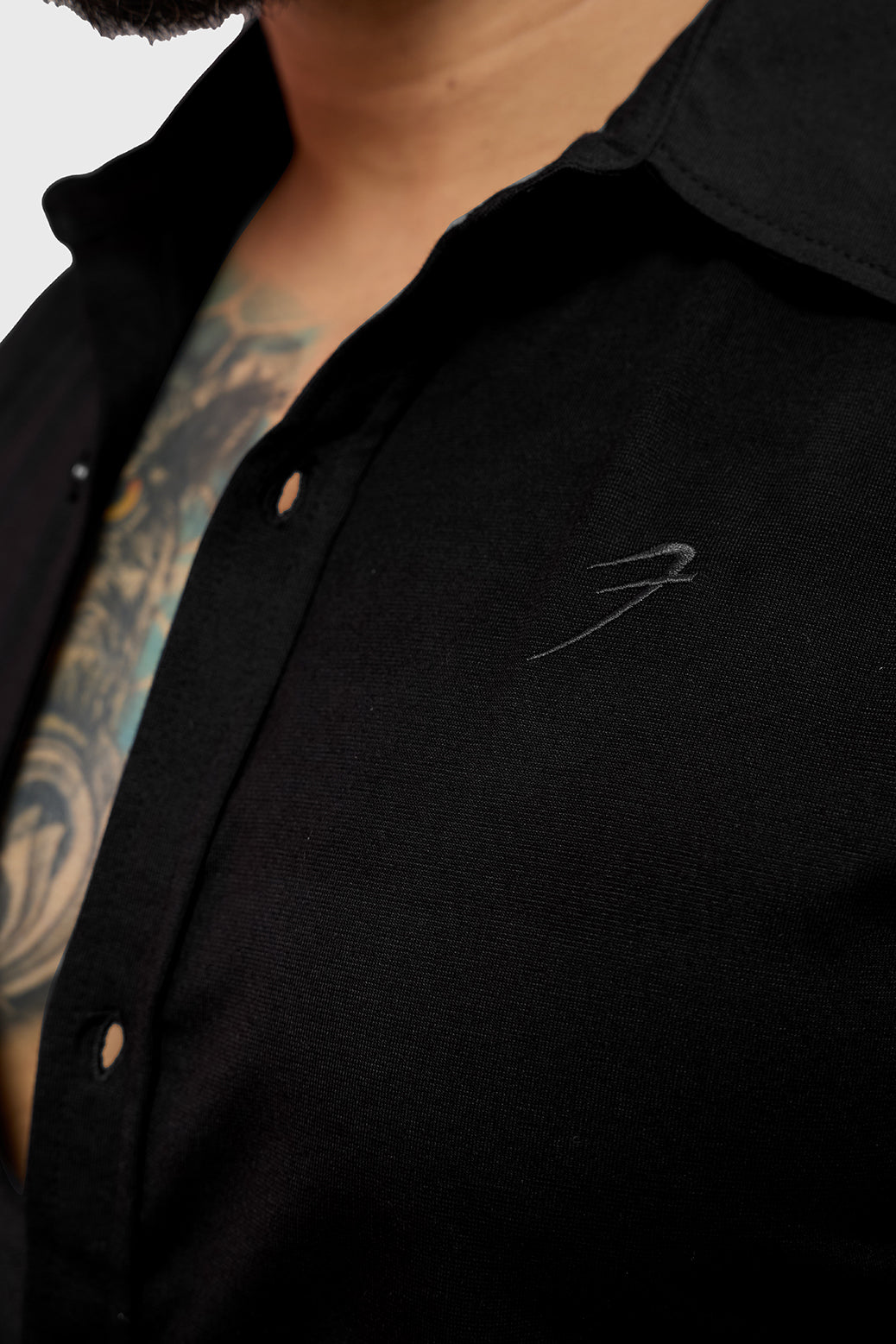 Aero Fullsleeves Shirt Black