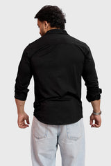Aero Fullsleeves Shirt Black