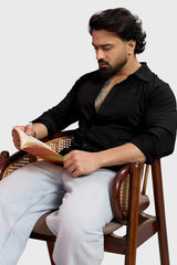 Aero Fullsleeves Shirt Black