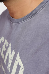 Ascend Washed Capsleeve Tank Light Grey