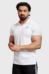 Obsidian Polo T-shirt White