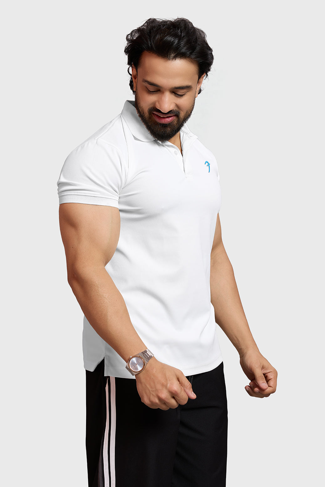 Obsidian Polo T-shirt White