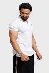 Obsidian Polo T-shirt White