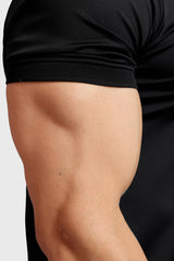 Obsidian Polo T-shirt Black