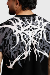 Grim Capsleeve Tank Black