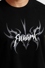 Grim Capsleeve Tank Black