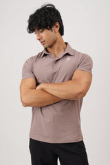 Polo T-shirt Pastel Brown