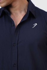 Aero Fullsleeves Shirt Navy