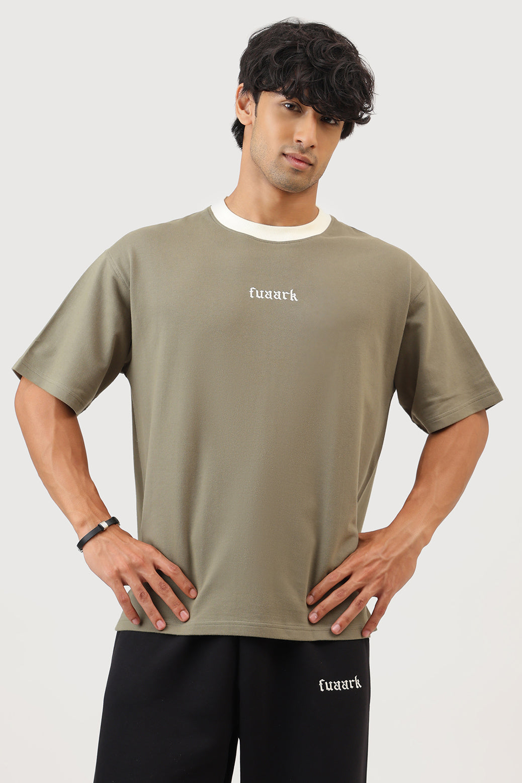 Heavyweight Oversized T-shirt Olive