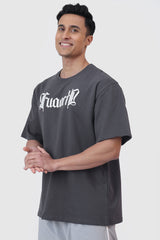 Brookline Oversized T-shirt Dark Grey