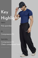 Forge Compression T-shirt Blue