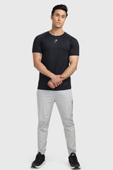 Sleek T-shirt Black / Logo