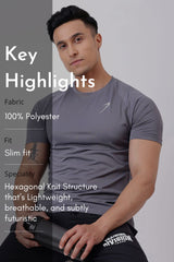Slate T-Shirt Grey
