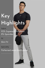 Sleek T-shirt Black / Logo