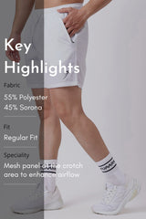 Nova Shorts White