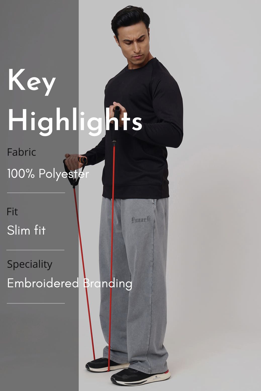 Polish Sweatshirt Black