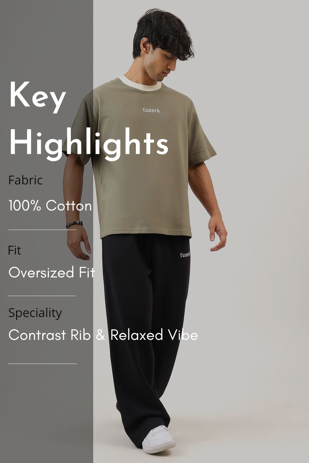 Heavyweight Oversized T-shirt Olive