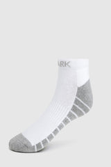 Legacy Ankle Socks White/Grey