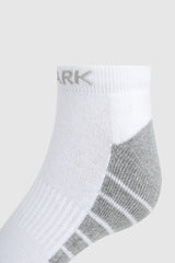 Legacy Ankle Socks White/Grey