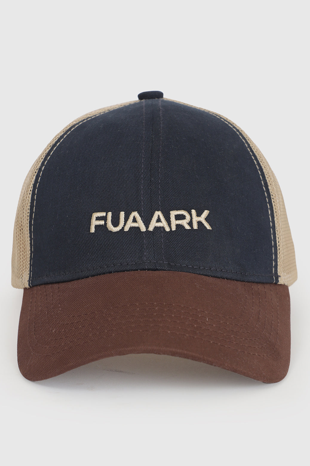 Sleek Trucker  Cap Navy/Beige
