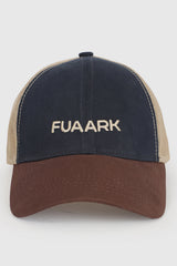 Sleek Trucker  Cap Navy/Beige