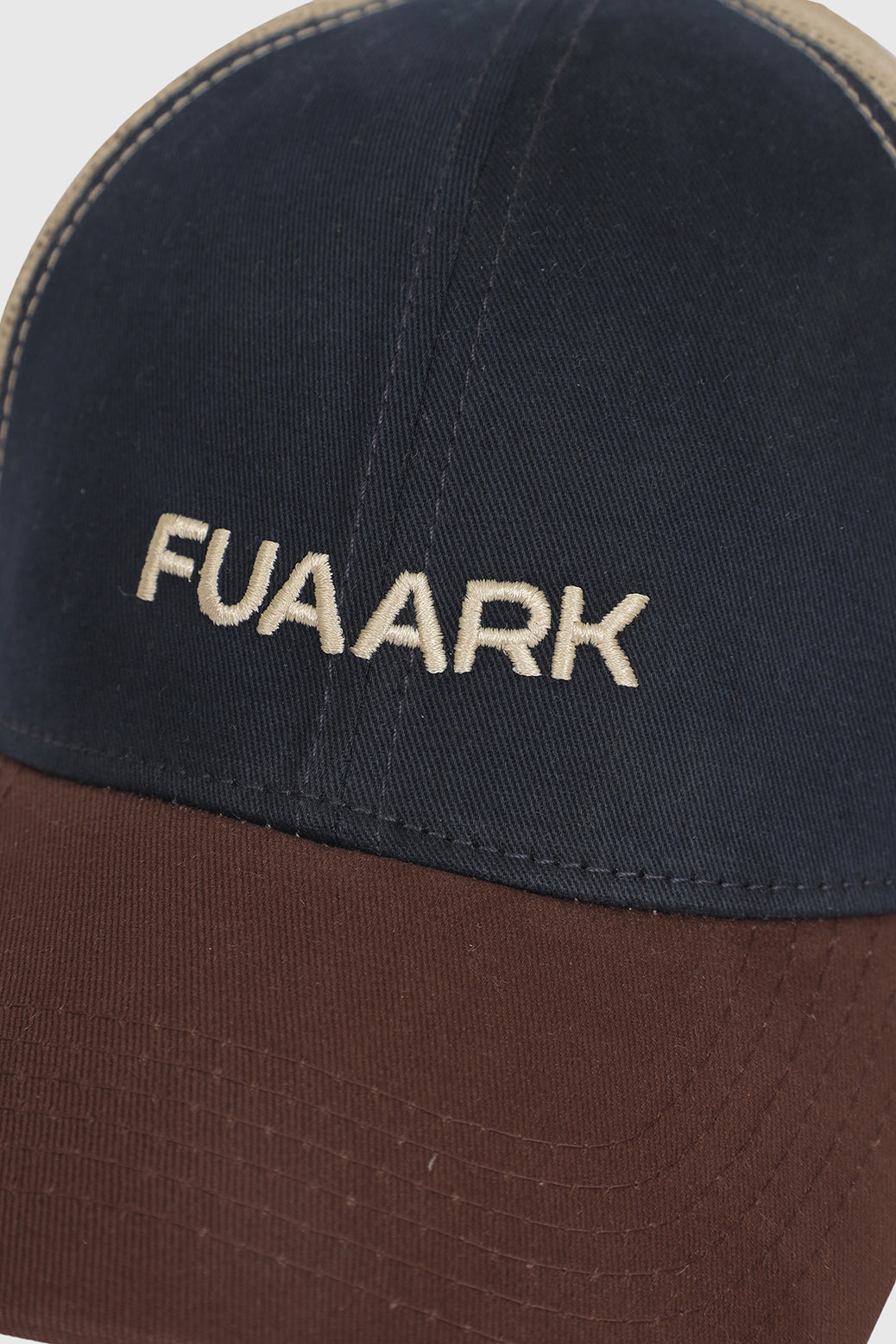 Sleek Trucker  Cap Navy/Beige