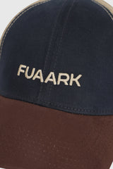 Sleek Trucker  Cap Navy/Beige