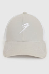 Urban Trucker cap Light Grey /White