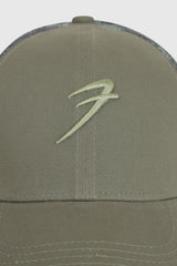 Camo Trucker Caps Olive