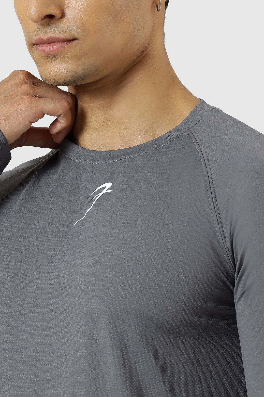 Core Fullsleeves T-shirt Grey