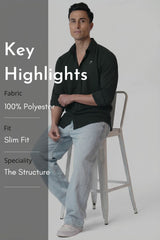 Foundation Fullsleeves Shirt Olive