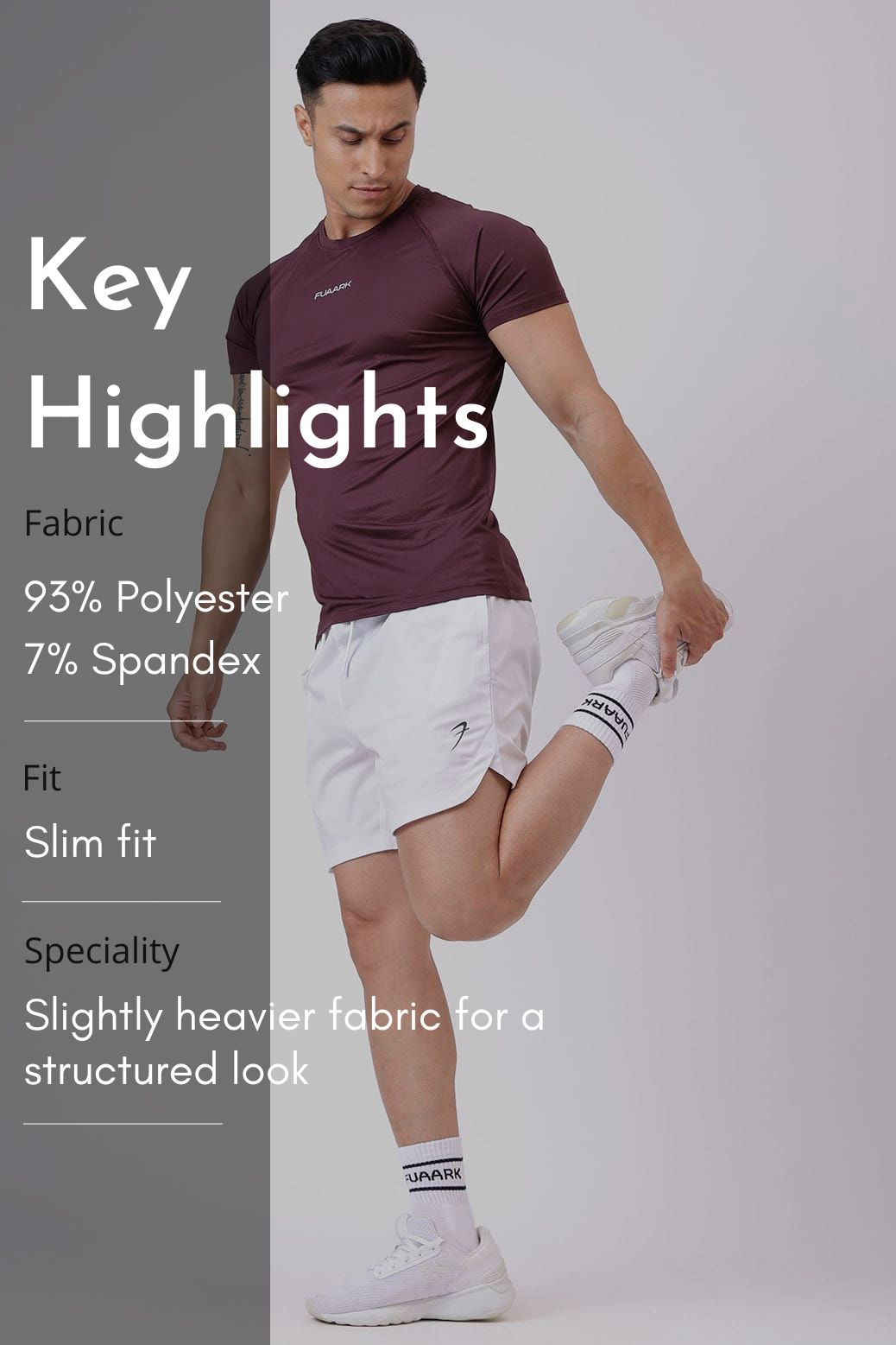 Dash T-shirt Raisin
