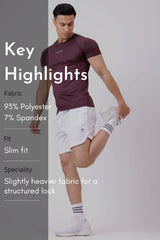 Dash T-shirt Raisin
