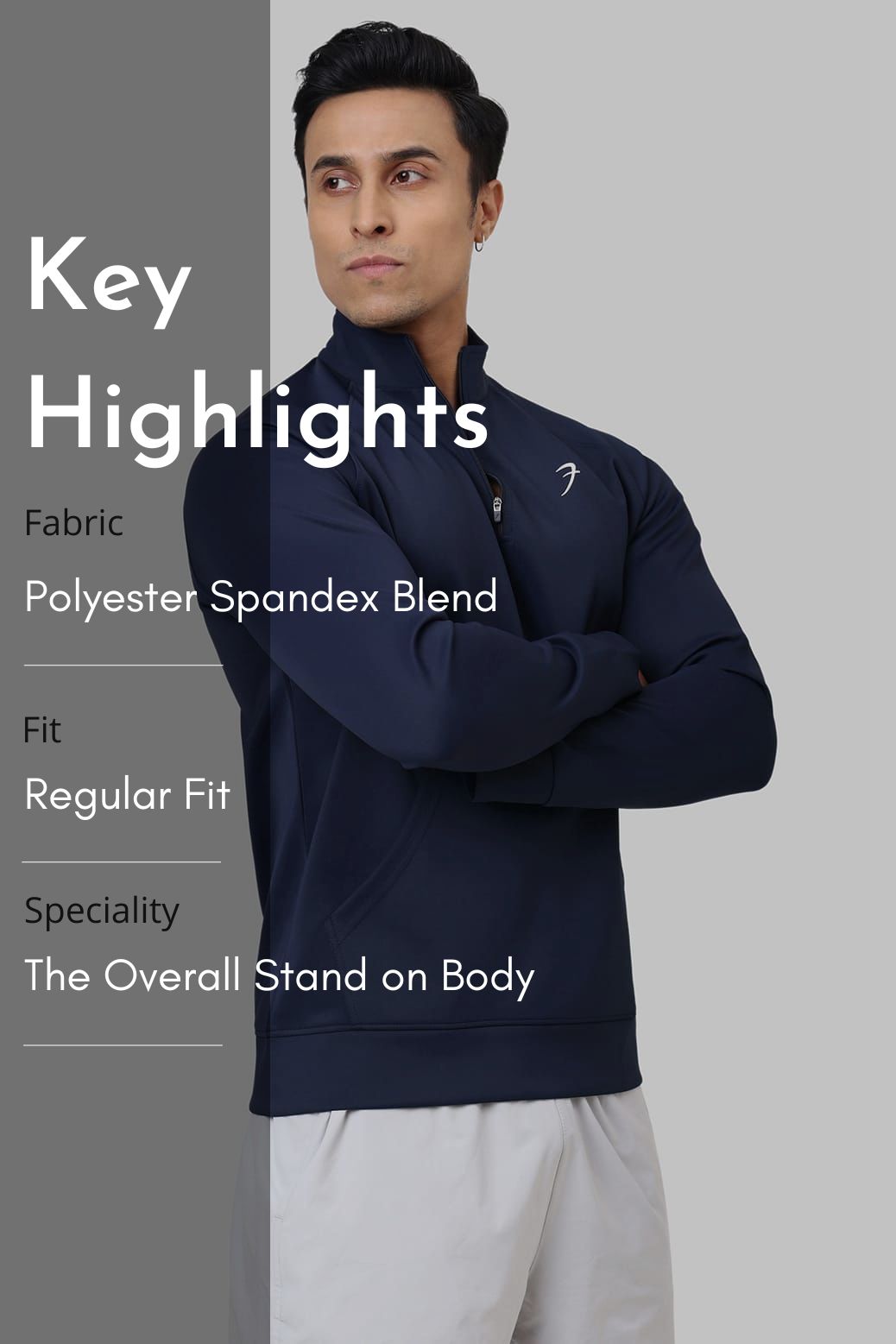 Ontrack Pullover Navy