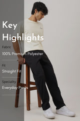 All Day Slim Pants Black