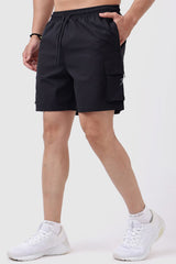 Delta Cargo Shorts Black