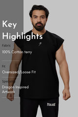 Dragon Capsleeves Tank Black