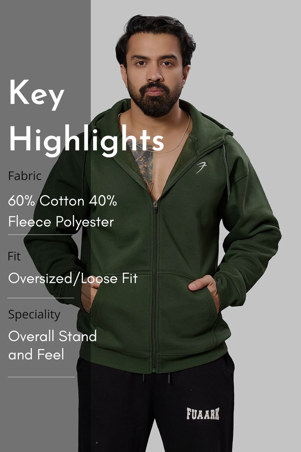 Brookline Oversized Jacket Olive