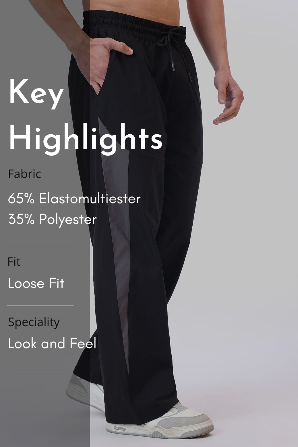 Flux Loose Tracks Black