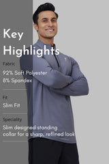 Rush Pullover Light Grey